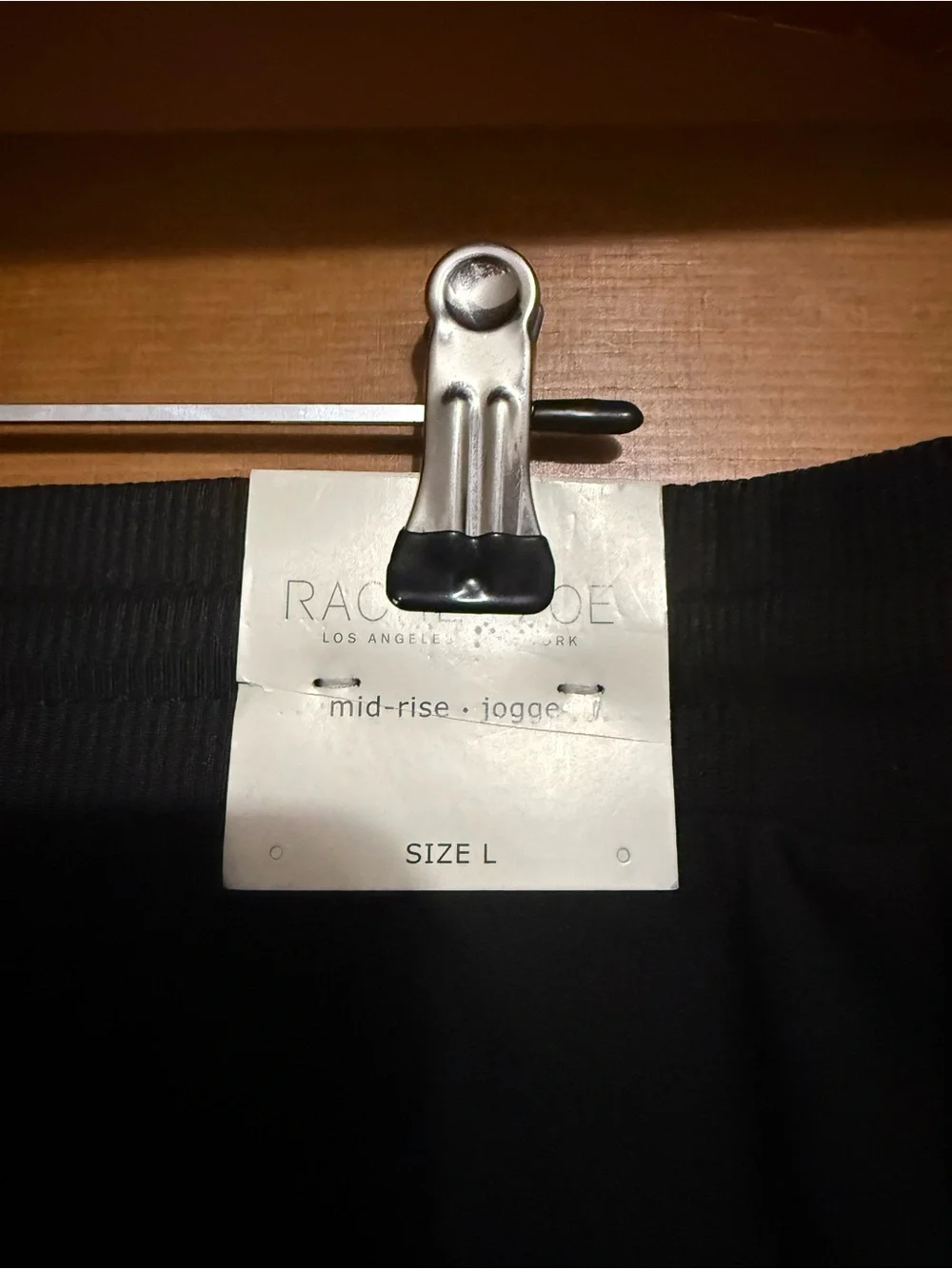Rachel Zoe Black Cargo Joggers